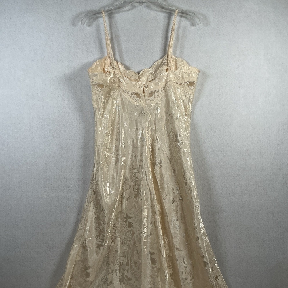 Victoria's‎ Secret Vintage Gold Label Slip Dress Lingerie Cream Lace Large NWT - Picture 8 of 15